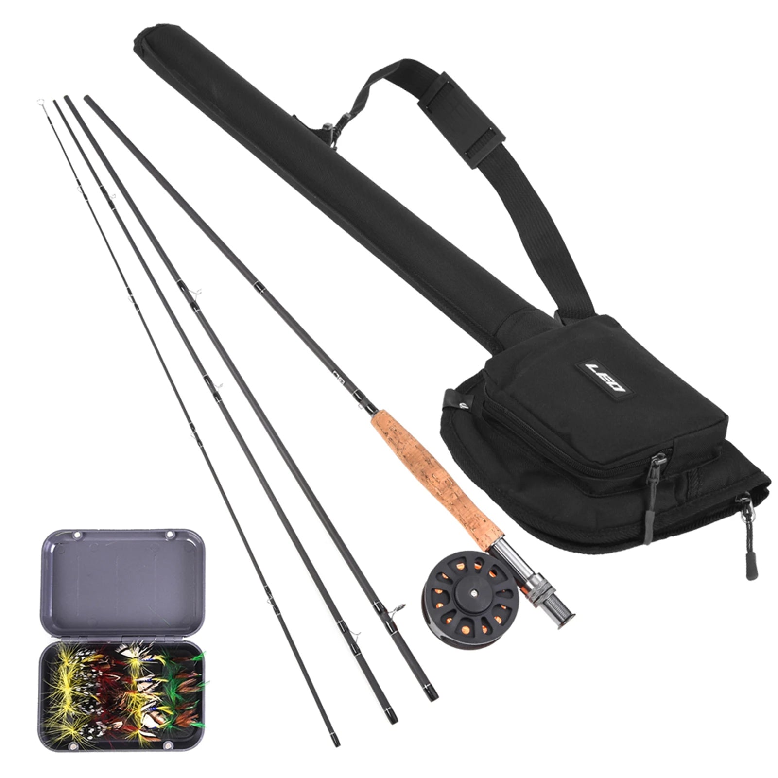 Fly Fishing Kit Fly Fishing Rod Kit 9ft Fly Fishing Rod and Reel Combo with Carry Bag Complete Starter Package Fly Fishing Kit