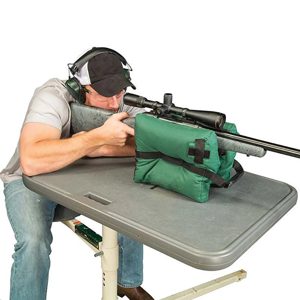 Tactical Bench Rest Support Bag — Unfilled Target Stand Sandbag