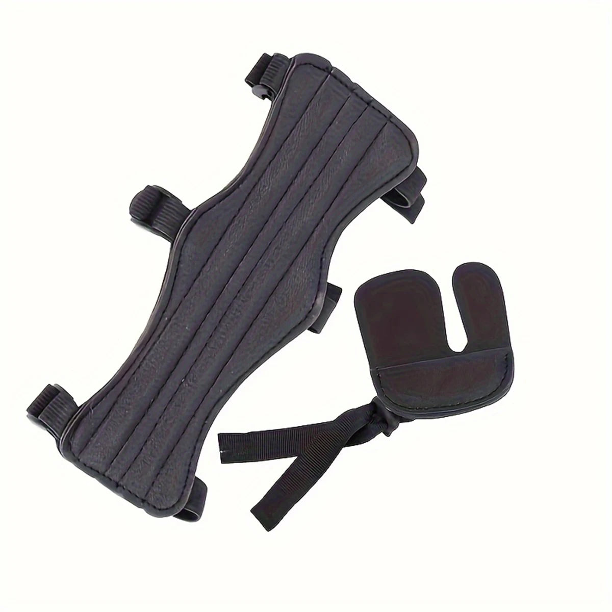 Arm and finger guard sets, outdoor hunting bow and arrow arm and finger guard sets, shooting and archery protective gear