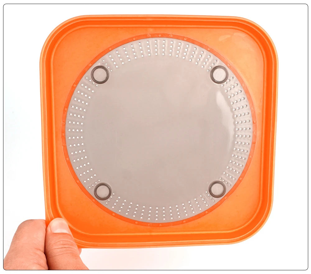 Hirisi Carp Fishing Bait Box Feeder Fishing Bait Storage Case Carp Fishing Pop Up Boilies Hair Rig Carp Rig Fishing Accessories