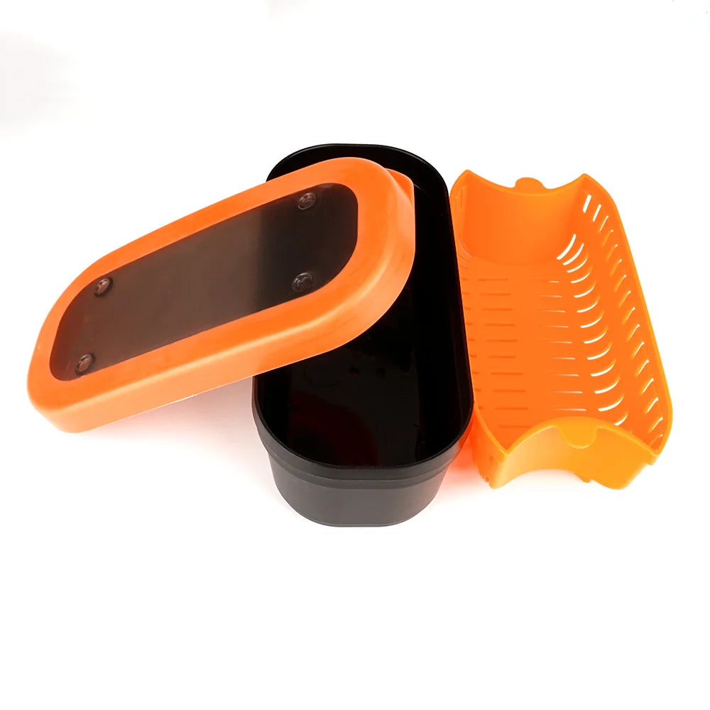 Hirisi Carp Fishing Bait Box Feeder Fishing Bait Storage Case Carp Fishing Pop Up Boilies Hair Rig Carp Rig Fishing Accessories