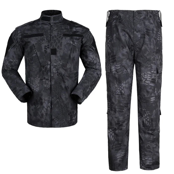 Men's Sets Outdoor Working Uniform Hiking Clothes Jungle Adventure Uniform Multi Pockets Working Clothes Men's Sets Uniform