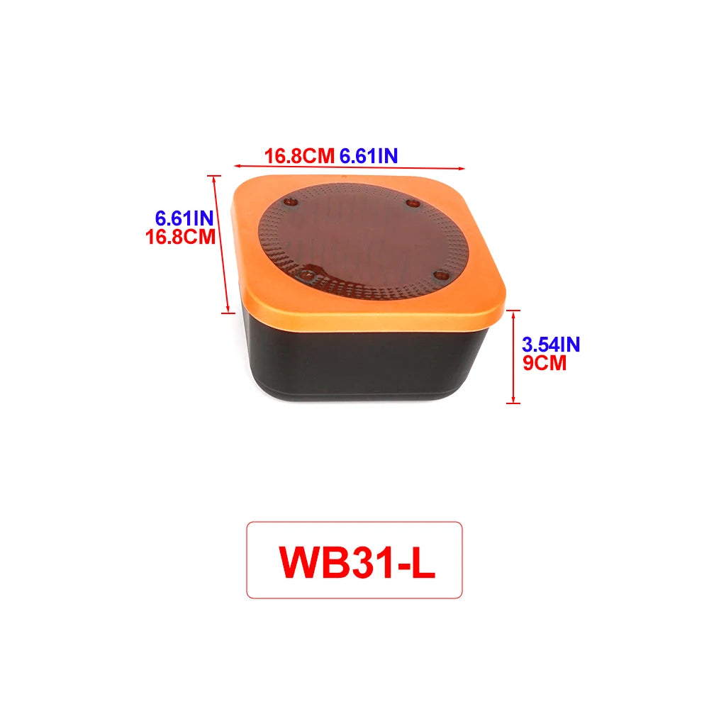 Hirisi Carp Fishing Bait Box Feeder Fishing Bait Storage Case Carp Fishing Pop Up Boilies Hair Rig Carp Rig Fishing Accessories