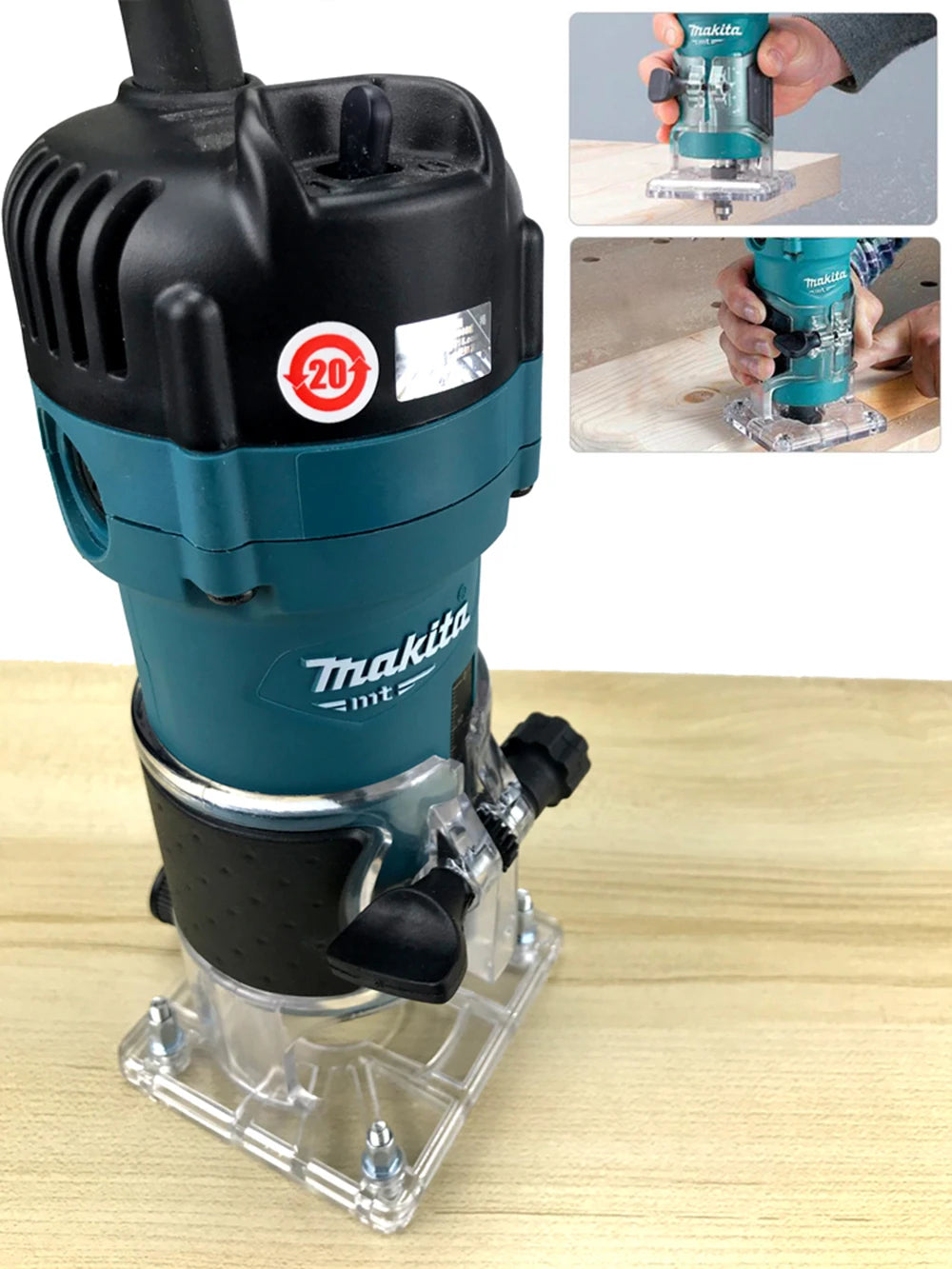 Woodworking Router Trimming Machine Bases Transparent Cover Adjustable Engraving Machine Protective Shell Used for Trimming
