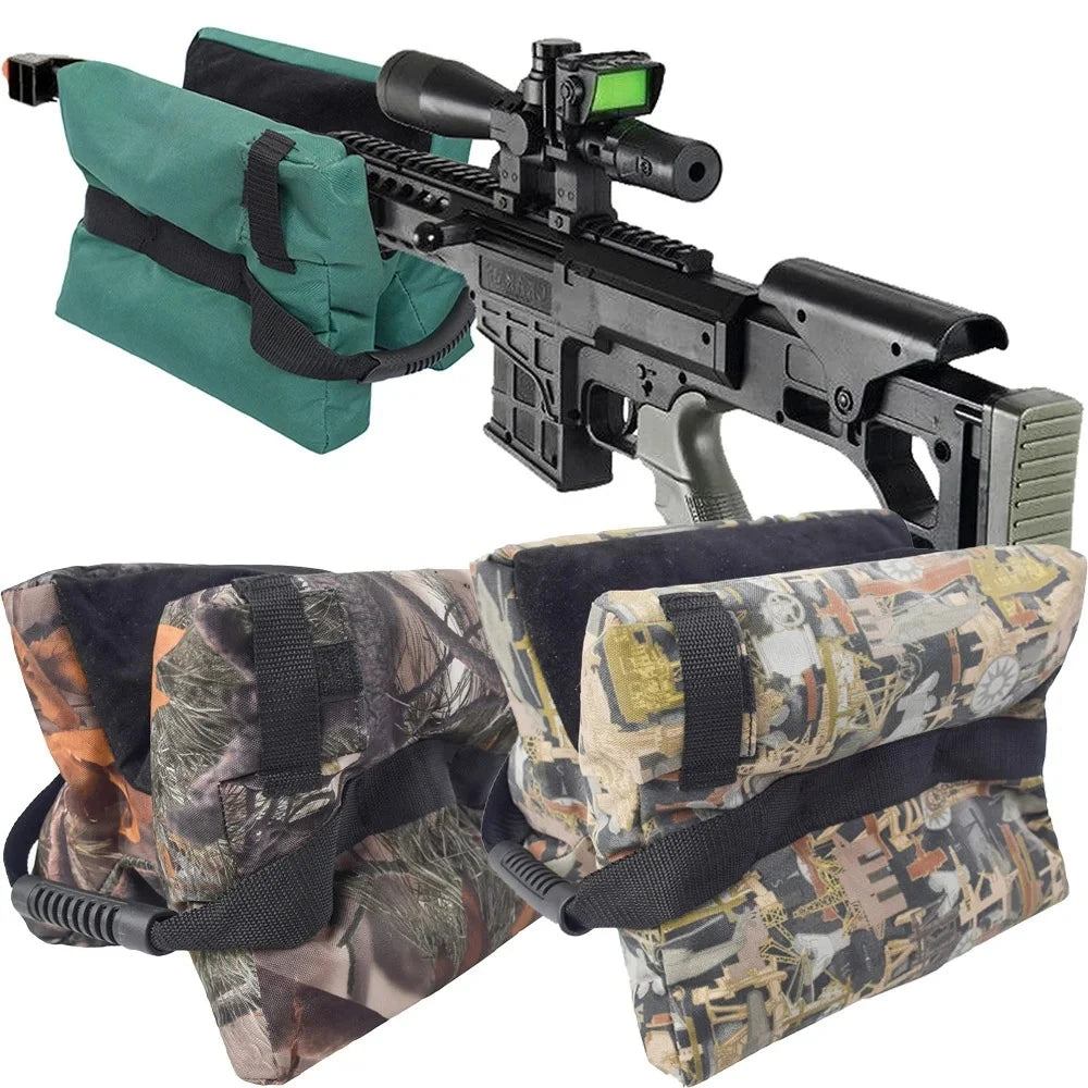 Tactical Bench Rest Support Bag — Unfilled Target Stand Sandbag