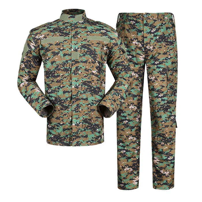 Men's Sets Outdoor Working Uniform Hiking Clothes Jungle Adventure Uniform Multi Pockets Working Clothes Men's Sets Uniform
