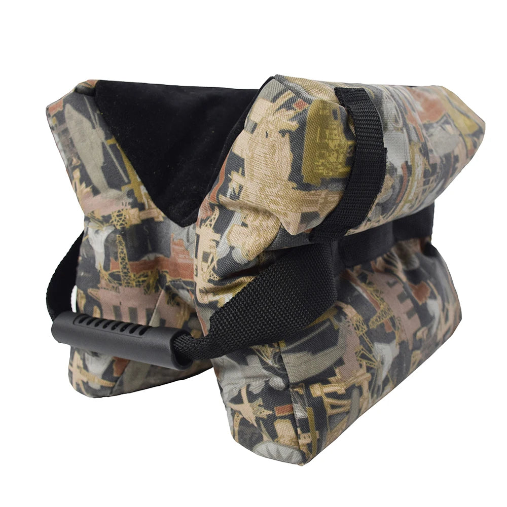 Tactical Bench Rest Support Bag — Unfilled Target Stand Sandbag