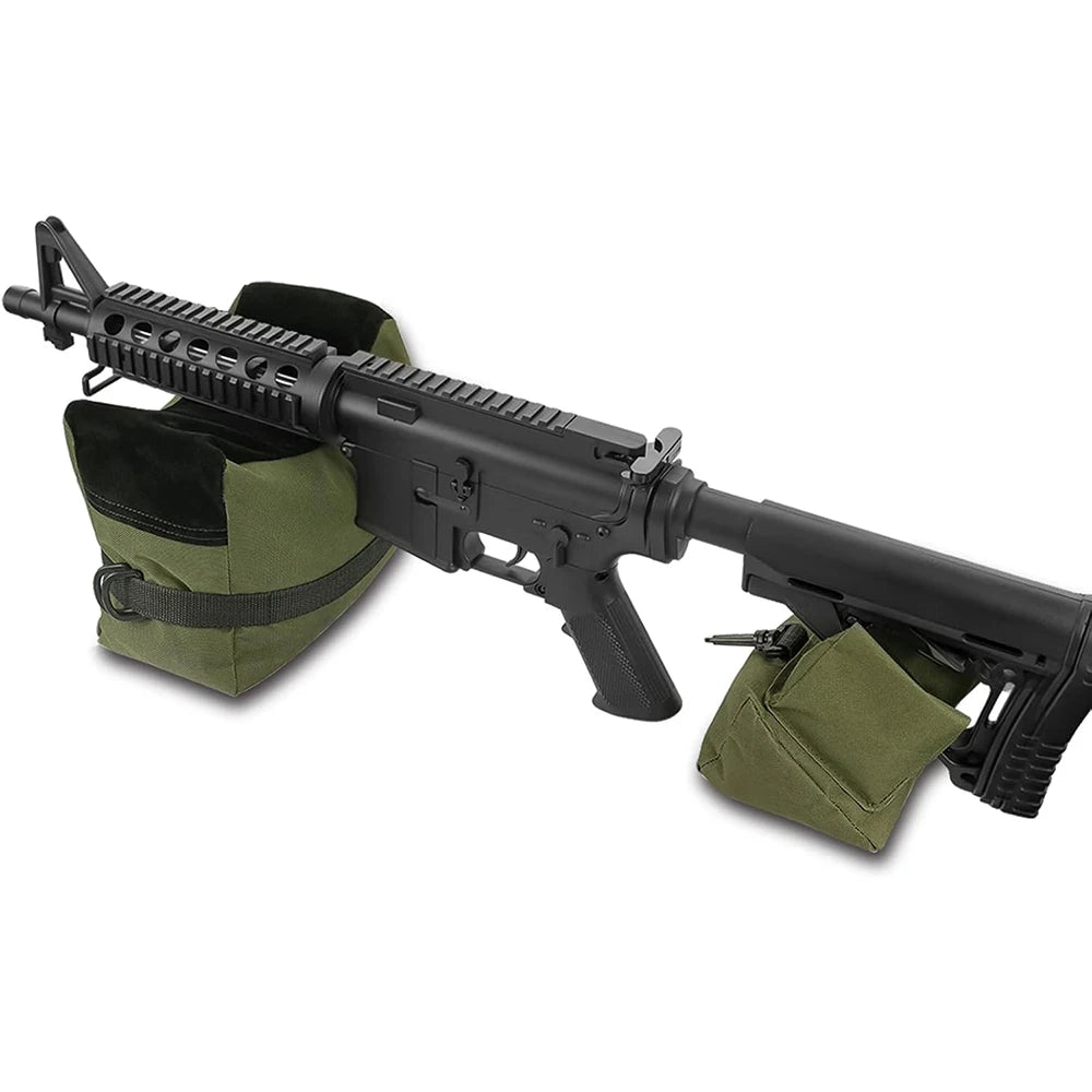 Tactical Bench Rest Support Bag — Unfilled Target Stand Sandbag