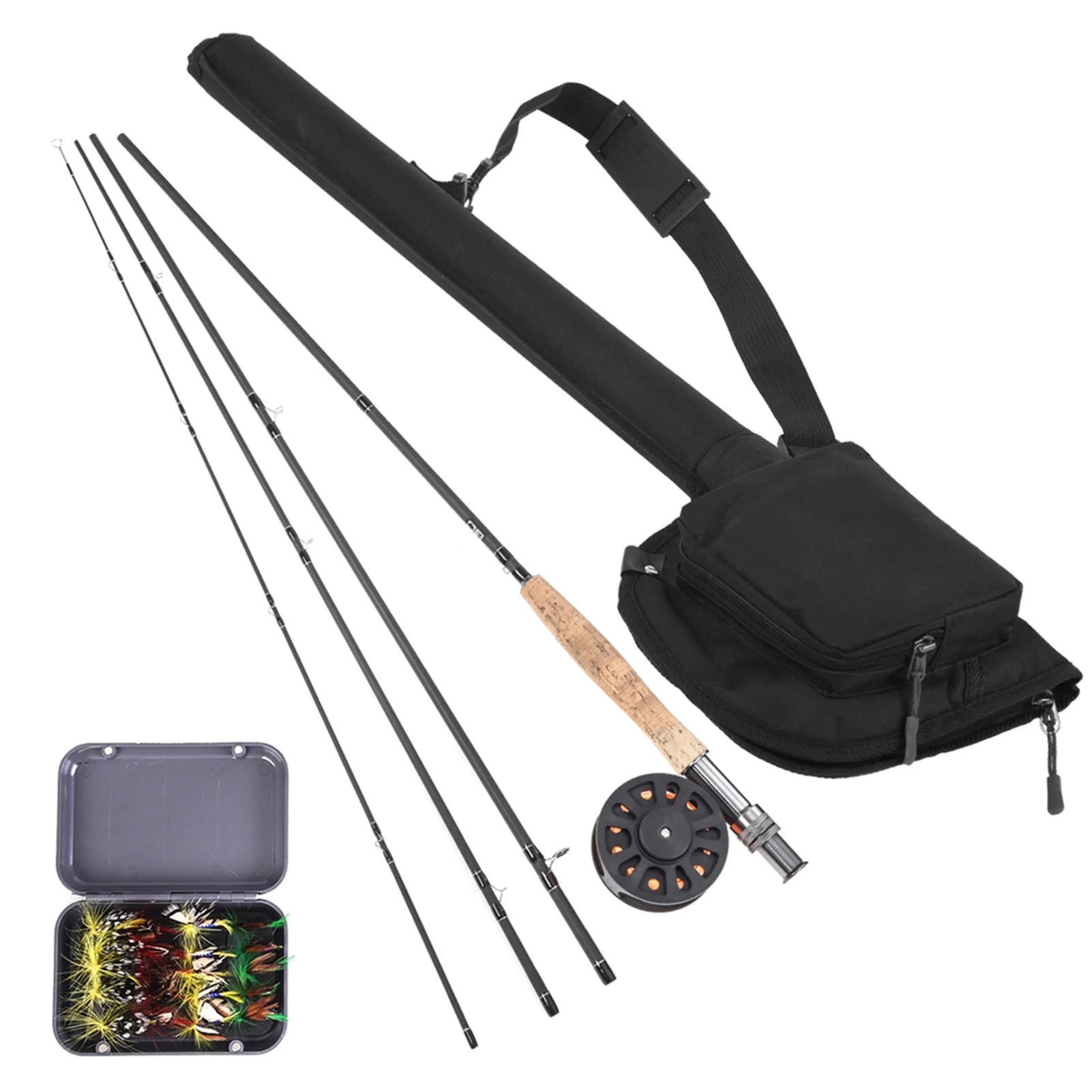 Fly Fishing Kit Fly Fishing Rod Kit 9ft Fly Fishing Rod and Reel Combo with Carry Bag Complete Starter Package Fly Fishing Kit