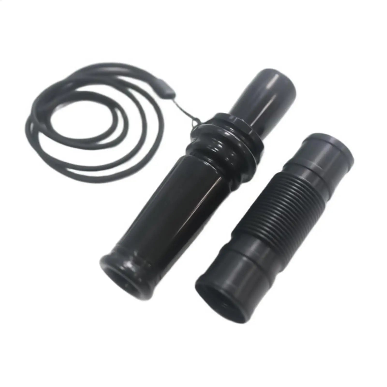 Hunting Deer Call Outdoor Hunting Doe Fawn Call with Lanyard Realistic Vocalizations Hunters Lures for Open Field Stalking