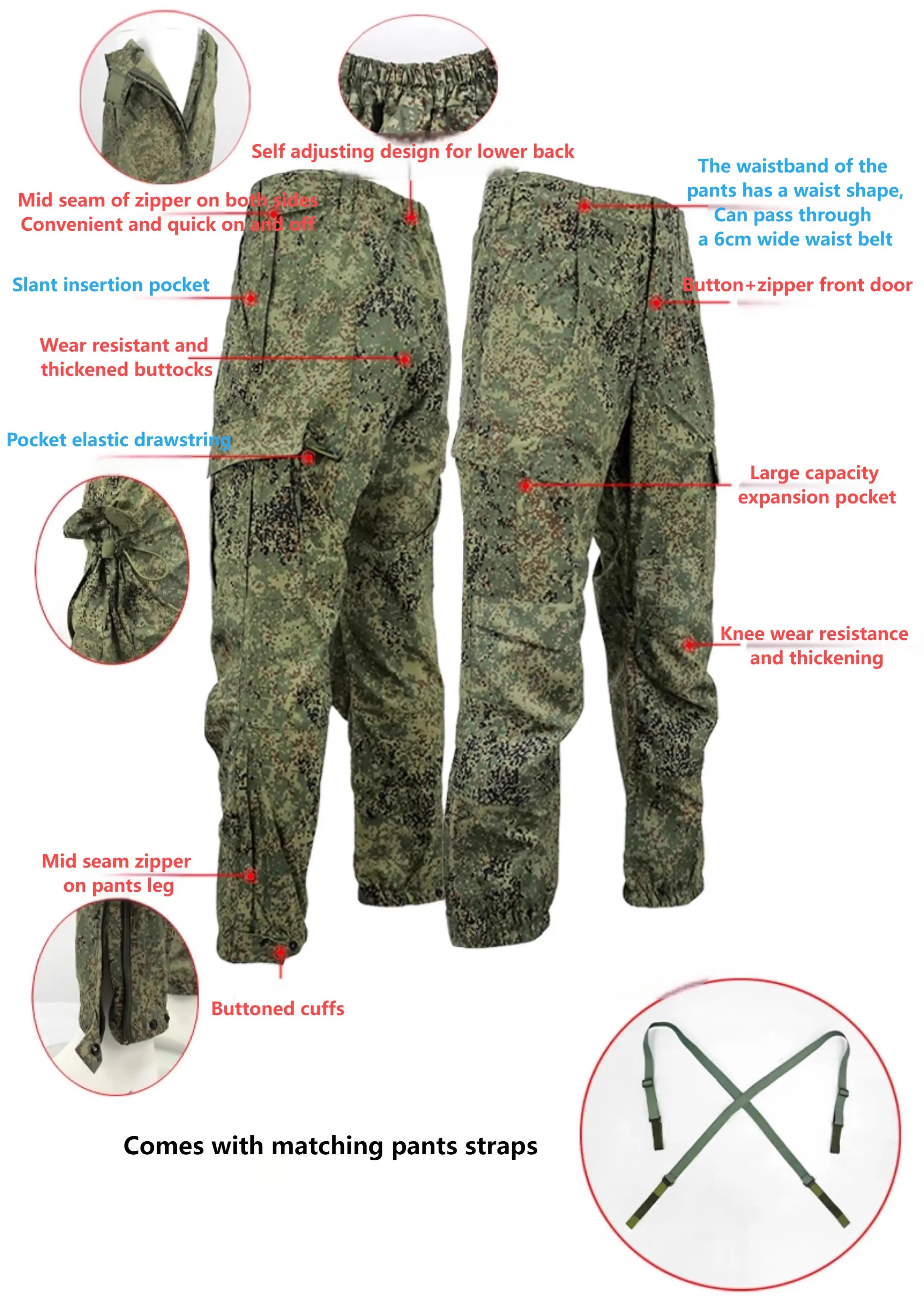 HMW tactical original replica of Russian VKBO lv5 digital camouflage combat suit tactical assault suit set EMR