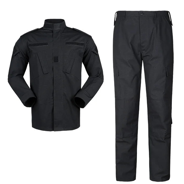 Men's Sets Outdoor Working Uniform Hiking Clothes Jungle Adventure Uniform Multi Pockets Working Clothes Men's Sets Uniform