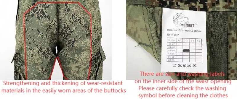 HMW tactical original replica of Russian VKBO lv5 digital camouflage combat suit tactical assault suit set EMR
