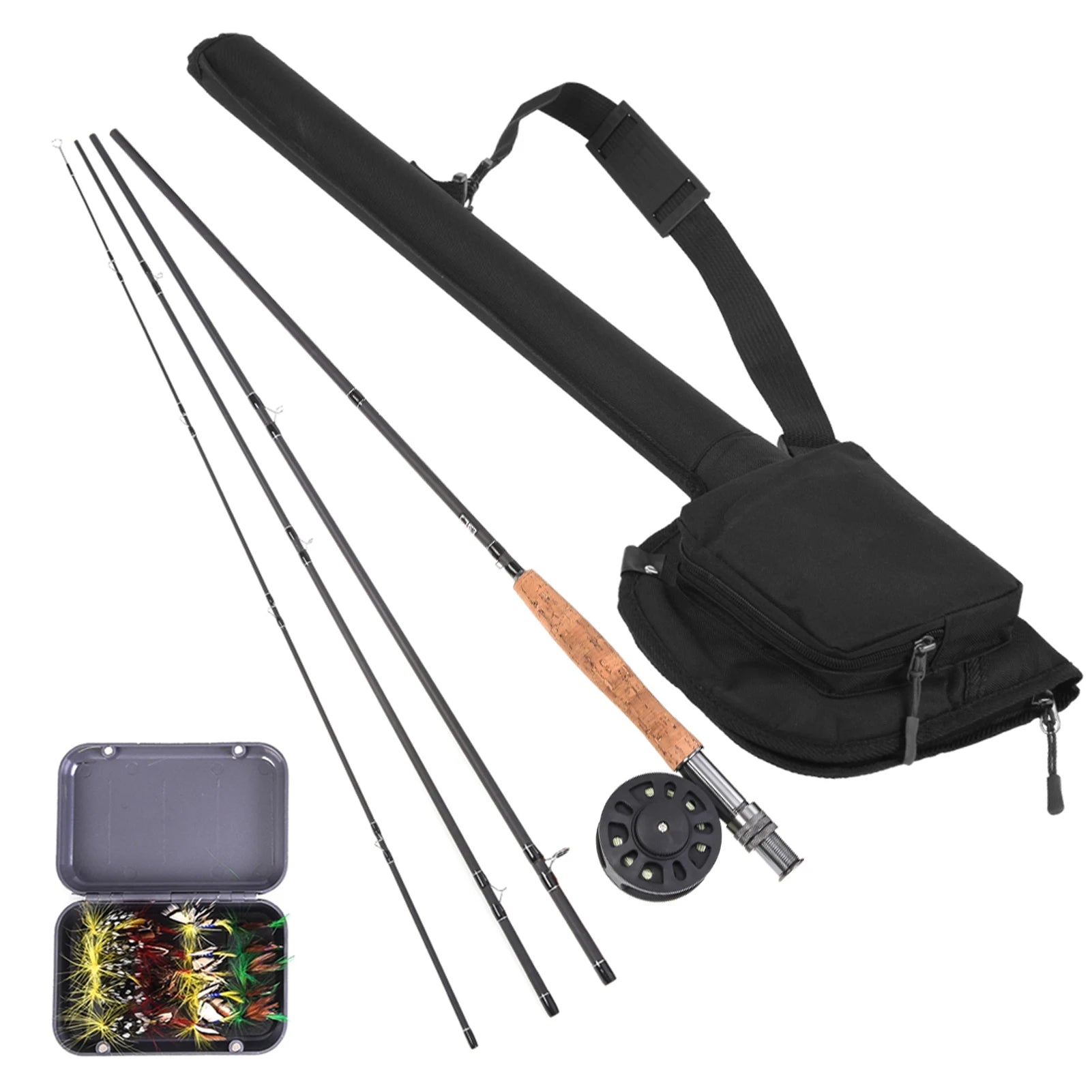 Fly Fishing Kit Fly Fishing Rod Kit 9ft Fly Fishing Rod and Reel Combo with Carry Bag Complete Starter Package Fly Fishing Kit