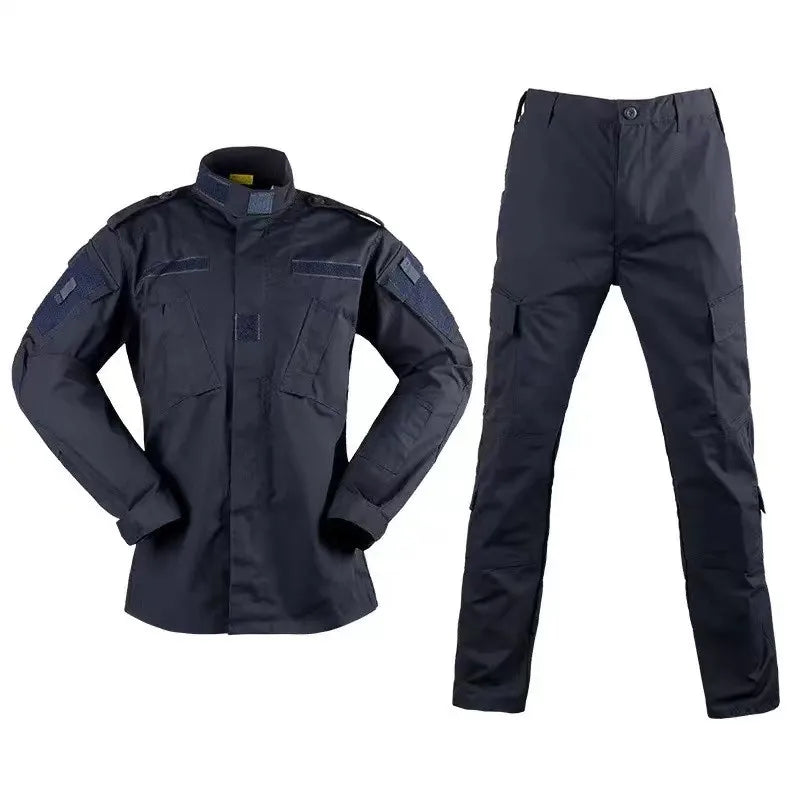 Men's Sets Outdoor Working Uniform Hiking Clothes Jungle Adventure Uniform Multi Pockets Working Clothes Men's Sets Uniform