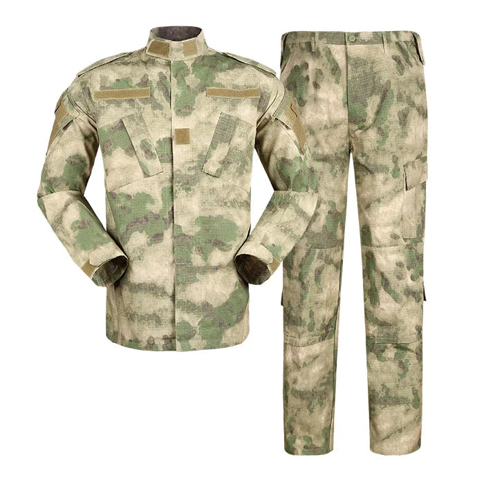 Men's Sets Outdoor Working Uniform Hiking Clothes Jungle Adventure Uniform Multi Pockets Working Clothes Men's Sets Uniform