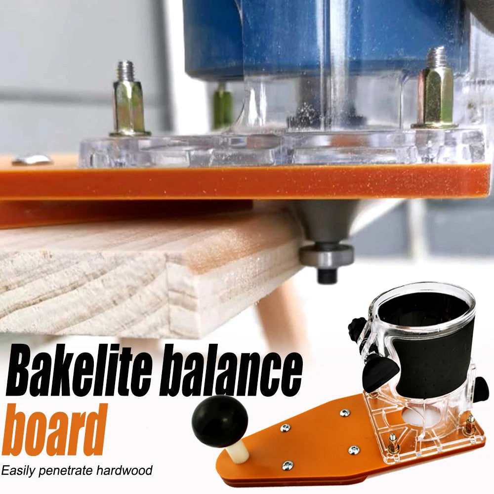 Wood Milling Slotting Chamfering Trimming Machine Balance Board Router Table Insert Plate GuideTools For Woodworking Work Bench