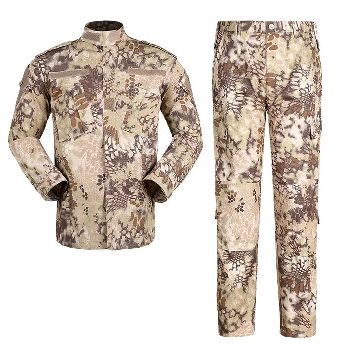 Men's Sets Outdoor Working Uniform Hiking Clothes Jungle Adventure Uniform Multi Pockets Working Clothes Men's Sets Uniform